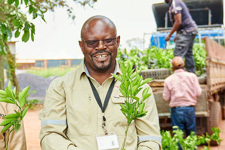 Paul Kabengele drives the growth of sustainable communities at Kamoa Copper￼